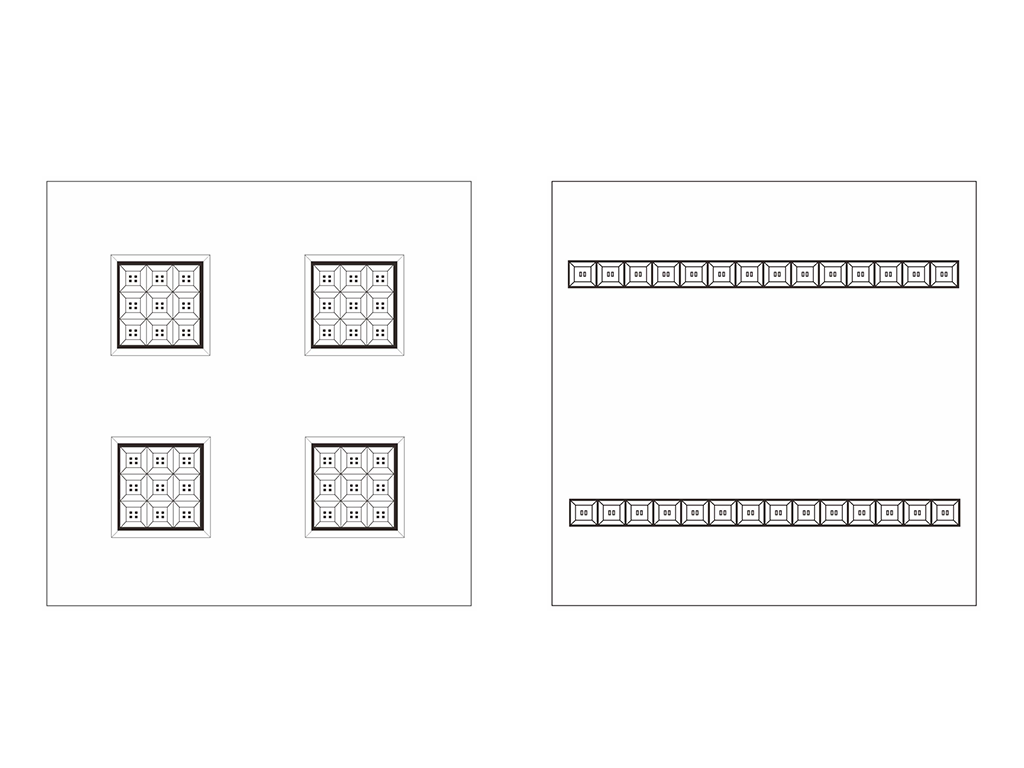 LED Panel Light Custom Sizes Available