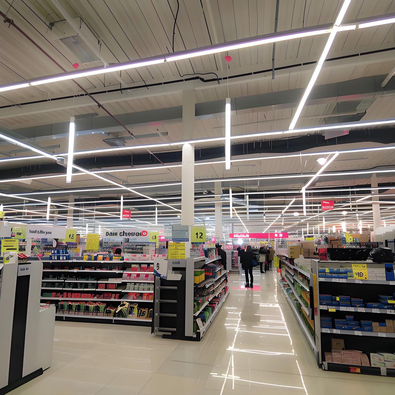 LED Track Linear Light for shopping malls