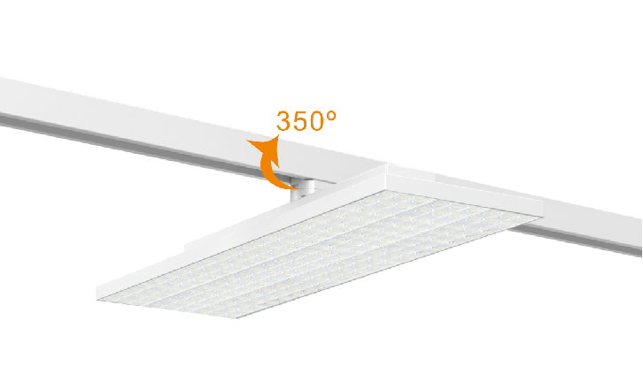 Turnable LED Track Panel Light