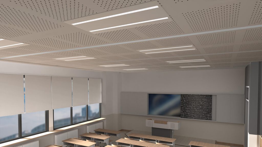 Panel Lighting for Classroom