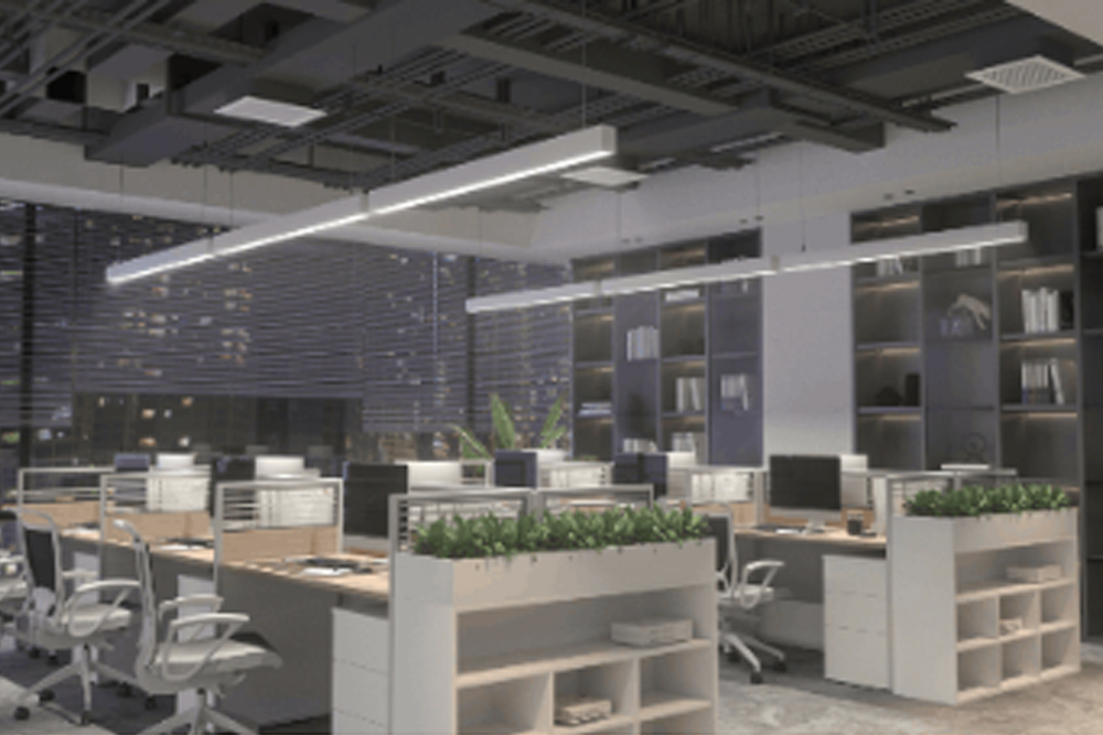 LED linear light for office