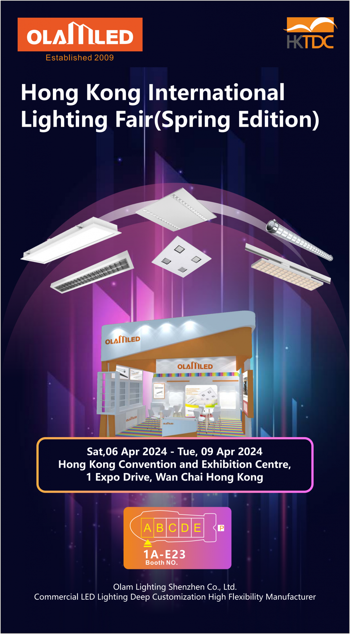 2024 Hong Kong International Lighting Fair (vårupplaga